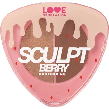 LOVE GENERATION палетка д/контуринга лица sculptberry т.01